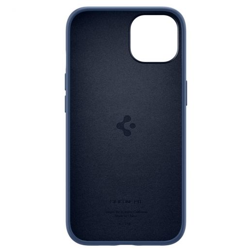 Чохол Spigen Silicone Fit Navy Blue для iPhone 13 (ACS03550)