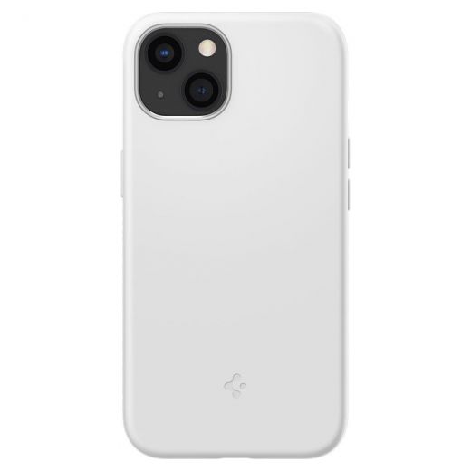 Чехол Spigen Silicone Fit White для iPhone 13 (ACS03549)