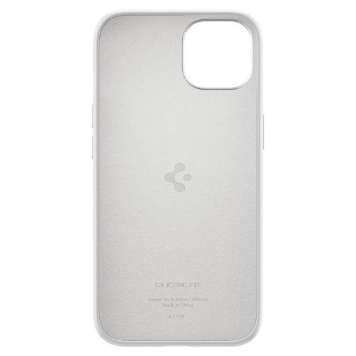 Чохол Spigen Silicone Fit White для iPhone 13 (ACS03549)
