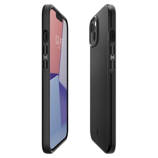 Чехол Spigen Thin Fit Black для iPhone 13 mini (ACS03678)
