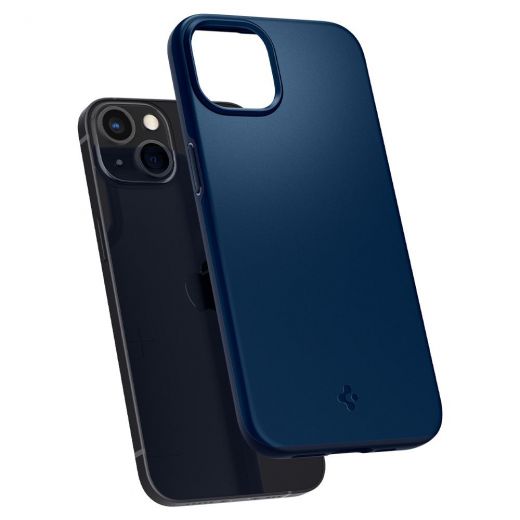 Чохол Spigen Thin Fit Navy Blue для iPhone 13 mini (ACS03307)