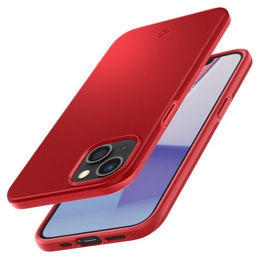 Чехол Spigen Thin Fit Red для iPhone 13 (ACS03511)