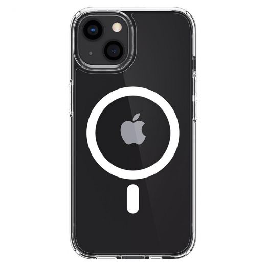 Чехол Spigen Ultra Hybrid MagSafe Compatible White для iPhone 13 (ACS03528)