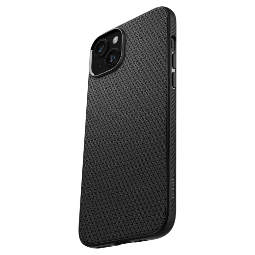 Чохол Spigen Liquid Air Matte Black для iPhone 15 Plus (ACS06650)