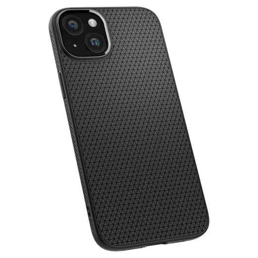 Чехол Spigen Liquid Air Matte Black для iPhone 15 Plus (ACS06650)