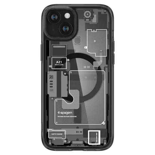 Чохол Spigen Ultra Hybrid Zero One (MagFit) Black для iPhone 15 Plus (ACS06664)
