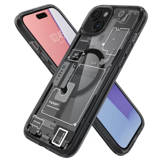 Чехол Spigen Ultra Hybrid Zero One (MagFit) Black для iPhone 15 (ACS06806)