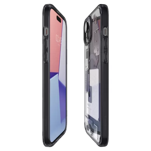 Чехол Spigen Ultra Hybrid Zero One (MagFit) Black для iPhone 15 Plus (ACS06664)