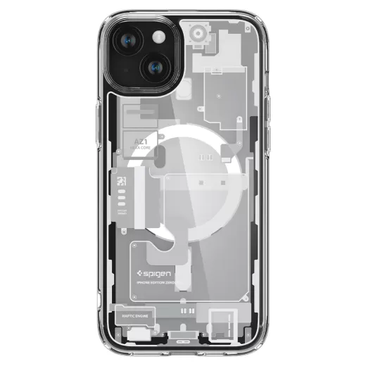 Чехол Spigen Ultra Hybrid Zero One (MagFit) White для iPhone 15 (ACS07037)