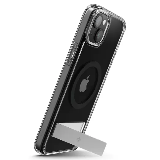 Прозорий чохол Spigen Ultra Hybrid S (MagFit) Black для iPhone 15 (ACS06808)