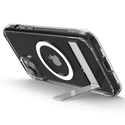 Прозорий чохол Spigen Ultra Hybrid S (MagFit) Crystal Clear для iPhone 15 (ACS06807)