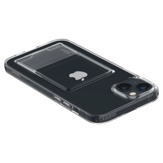 Прозрачный чехол Spigen Crystal Slot Crystal Clear для iPhone 14 (ACS05054)