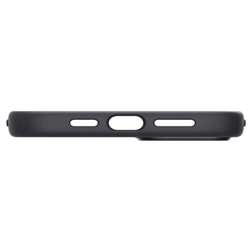 Силіконовий чохол Spigen Silicone Fit (MagFit) Black для iPhone 14 Plus (ACS04920)