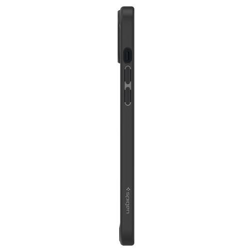 Прозорий чохол Spigen Ultra Hybrid Frost Black для iPhone 14 (ACS05047)