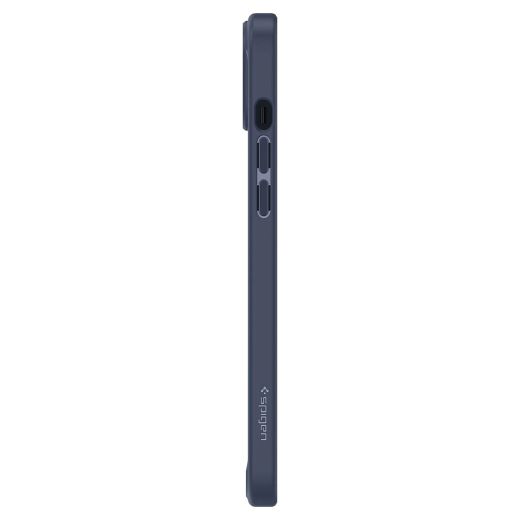 Прозрачный чехол Spigen Ultra Hybrid Navy Blue для iPhone 14 (ACS05045)