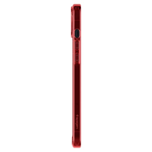 Прозорий чохол Spigen Ultra Hybrid Red Crystal для iPhone 14 (ACS05042)