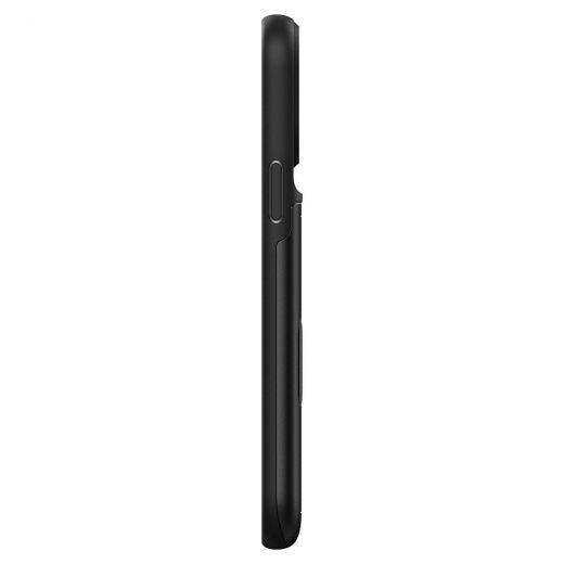 Чехол Spigen Slim Armor CS Black для iPhone 13 Pro (ACS03274)