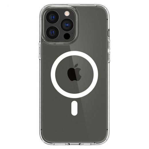 Чехол Spigen Ultra Hybrid MagSafe Compatible White для iPhone 13 Pro (ACS03267)