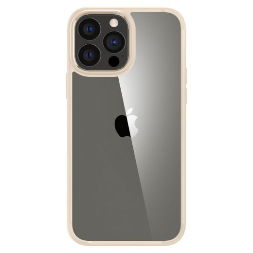 Чехол Spigen Ultra Hybrid Sand Beige для iPhone 13 Pro (ACS03265)