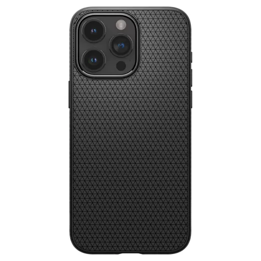 Чехол Spigen Liquid Air Matte Black для iPhone 15 Pro Max (ACS06562)