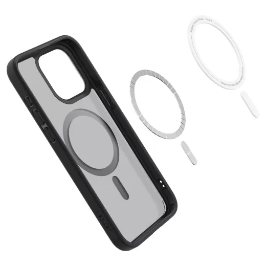 Чехол Spigen Ultra Hybrid (MagFit) Frost Black для iPhone 15 Pro (ACS06720)