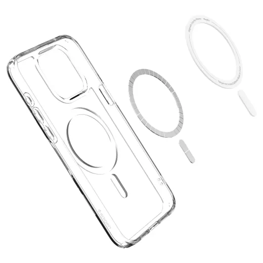 Чохол Spigen Ultra Hybrid (MagFit) Frost Clear для iPhone 15 Pro (ACS06719)