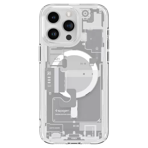 Чехол Spigen Ultra Hybrid Zero One (MagFit) White для iPhone 15 Pro (ACS07036)