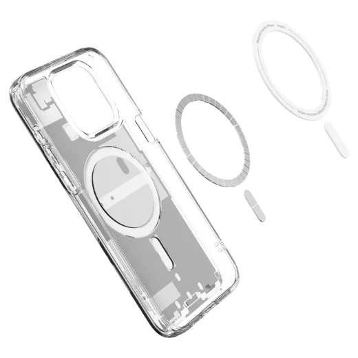Чохол Spigen Ultra Hybrid Zero One (MagFit) White для iPhone 15 Pro Max (ACS07034)