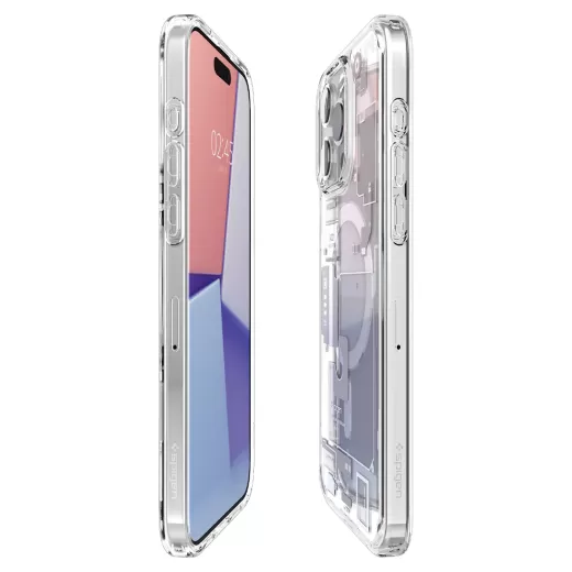 Чехол Spigen Ultra Hybrid Zero One (MagFit) White для iPhone 15 Pro (ACS07036)