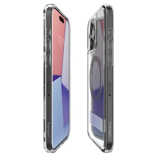 Чехол Spigen Ultra Hybrid S (MagFit) Graphite для iPhone 15 Pro (ACS06723)