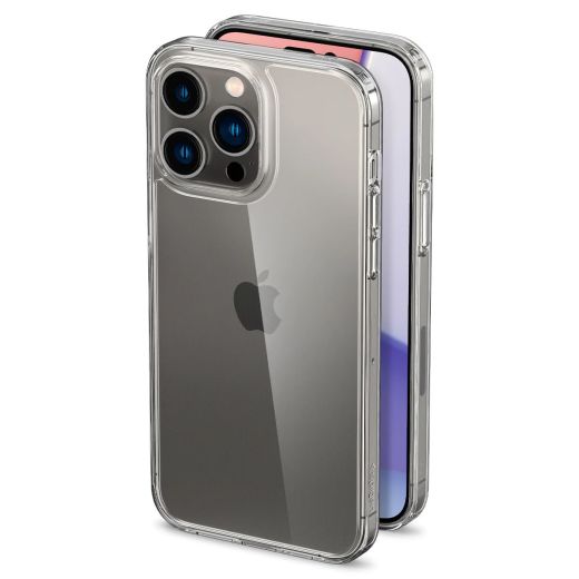 Прозрачный чехол Spigen Air Skin Hybrid Crystal Clear для iPhone 14 Pro Max (ACS04808)