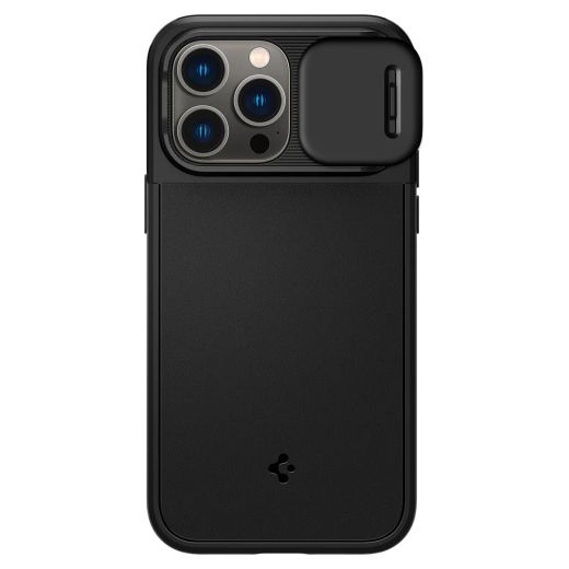 Чехол Spigen Optik Armor (MagFit) Black для iPhone 14 Pro (ACS04993)