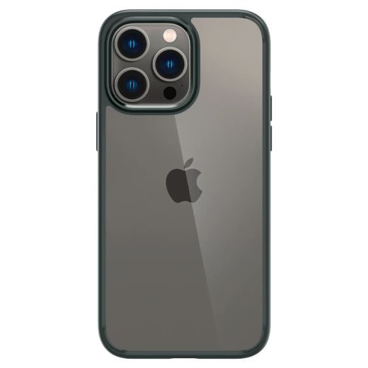 Прозрачный чехол Spigen Ultra Hybrid Abyss Green для iPhone 14 Pro (ACS04966)