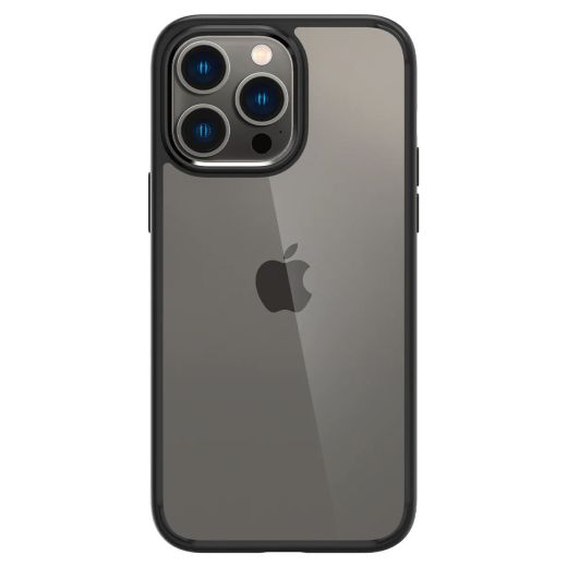 Прозорий чохол Spigen Ultra Hybrid Matte Black для iPhone 14 Pro (ACS04961)
