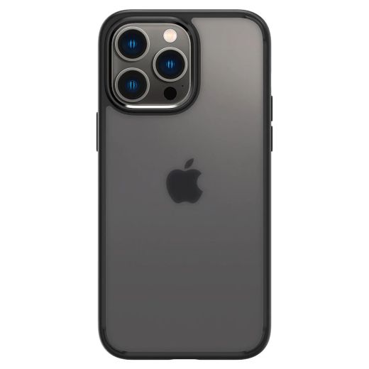 Прозорий чохол Spigen Ultra Hybrid Frost Black для iPhone 14 Pro (ACS04968)
