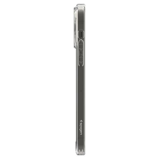 Прозорий чохол Spigen Ultra Hybrid (MagFit) Carbon Fiber для iPhone 14 Pro (ACS04971)