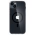 Прозорий чохол Spigen Ultra Hybrid (MagFit) Black для iPhone 14 Plus (ACS04903)