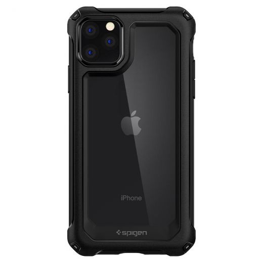 Чехол Spigen Gauntlet Carbon Black для iPhone 11 Pro