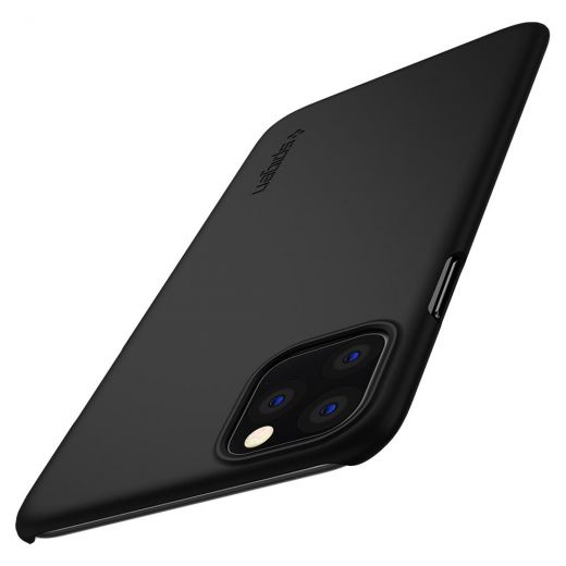 Чохол Spigen Thin Fit Black для iPhone 11 Pro Max