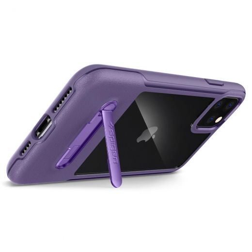 Чехол Spigen Slim Armor Essential S Purple для iPhone 11 Pro Max