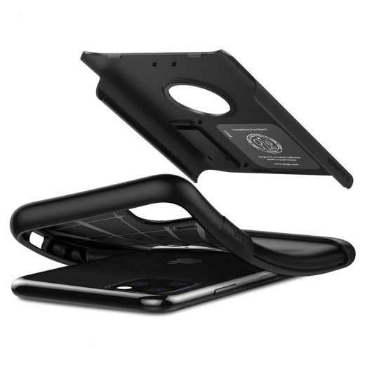 Чохол Spigen Slim Armor Black для iPhone 11 Pro Max