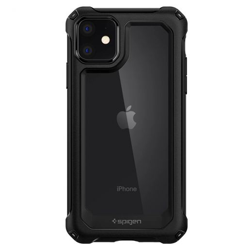 Чехол Spigen Gauntlet Carbon Black для iPhone 11