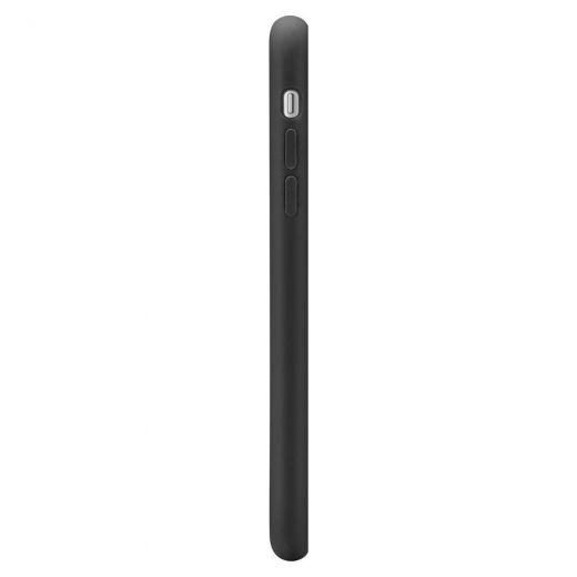 Чохол Spigen Silicone Fit Black для iPhone XR
