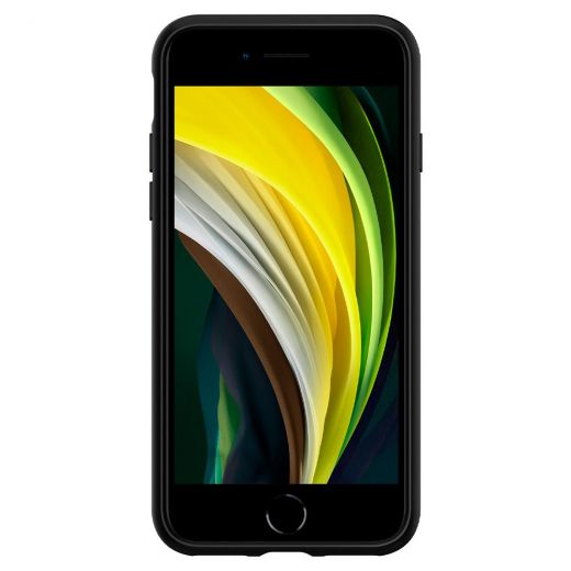 Чохол Spigen Liquid Air Black (042CS20511) для iPhone SE (2020)