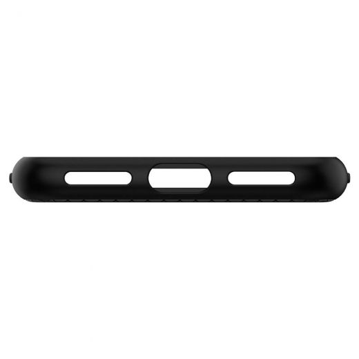 Чохол Spigen Liquid Air Black (042CS20511) для iPhone SE (2020)