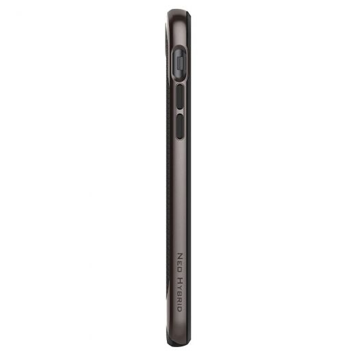 Чехол Spigen Neo Hybrid Herringbone Gunmetal (054CS22197) для iPhone SE (2020)