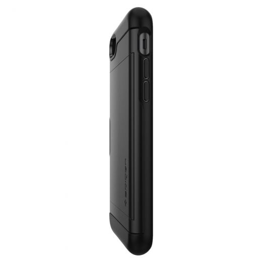 Чохол Spigen Slim Armor CS Black (042CS20455) для iPhone SE (2020)