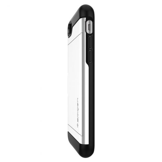 Чехол Spigen Slim Armor CS Jet White (042CS21038) для iPhone SE (2020)