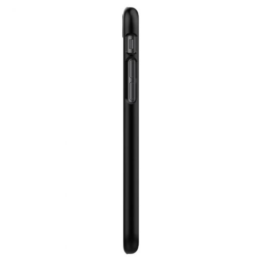 Чехол Spigen Thin Fit Black (042CS20427) для iPhone SE (2020)