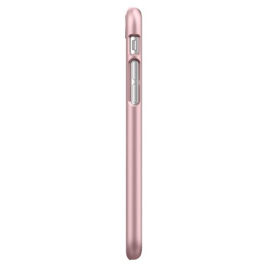 Чохол Spigen Thin Fit Rose Gold (042CS20429) для iPhone SE (2020)
